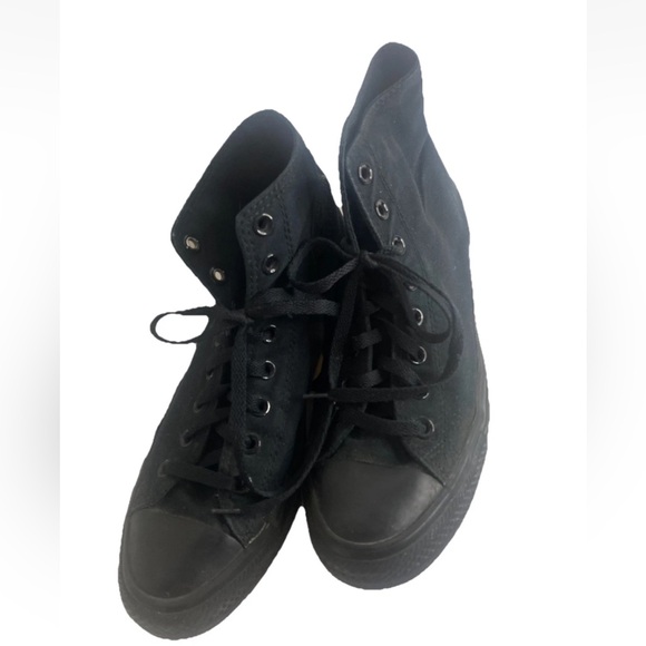 Converse Chuck Taylor All Star High Top Sneakers Black Men’s 9 Women’s 11 Unisex - Picture 2 of 13